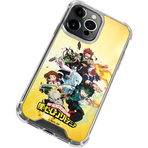 My Hero Academia Hero Team Season 4 iPhone 14 Pro Clear Case
